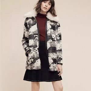 Hei Hei gorgeous coat purchased from Anthropologie